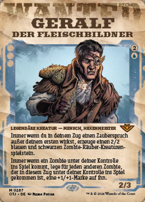 Geralf, the Fleshwright (Outlaws of Thunder Junction #287)