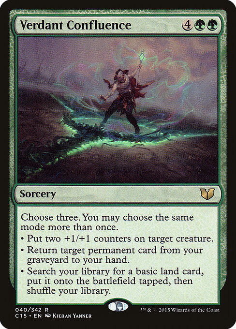 Verdant Confluence (Commander 2015 #40)