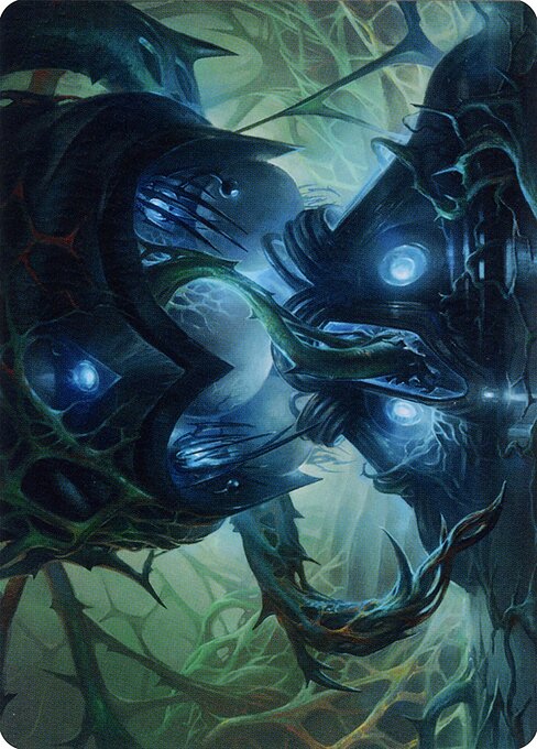 Expand the Sphere // Expand the Sphere (Phyrexia: All Will Be One Art Series #38)