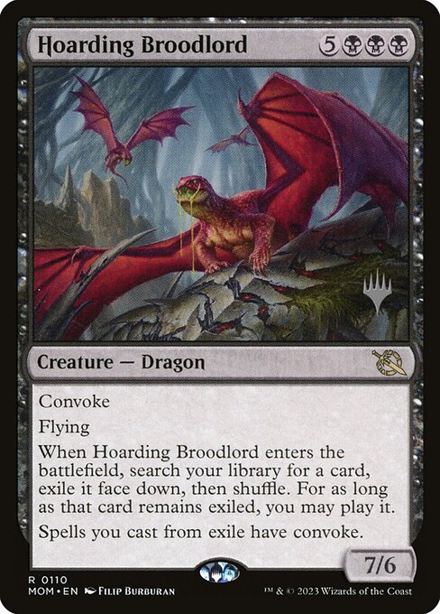 Hoarding Broodlord (March of the Machine Promos #110p)