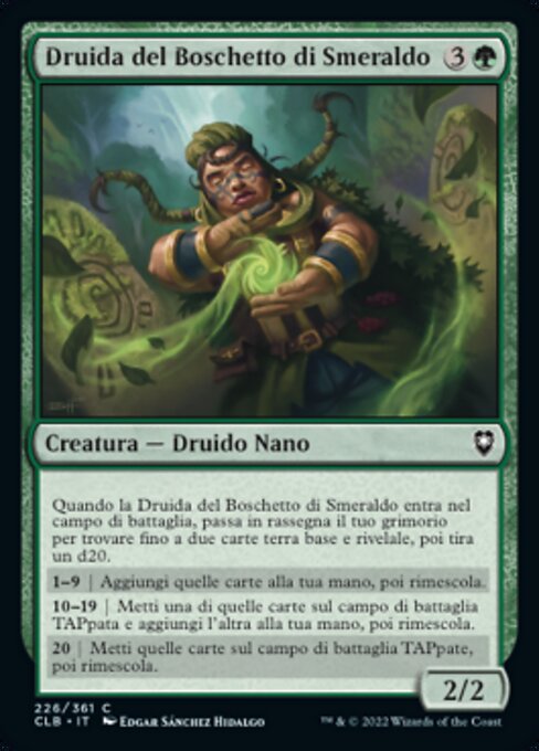 Druid of the Emerald Grove (Commander Legends: Battle for Baldur's Gate #226)