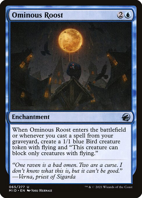 Ominous Roost card image