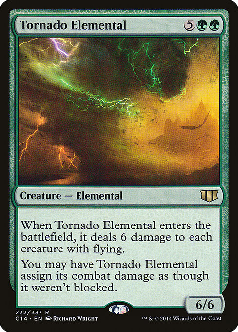 Tornado Elemental (Commander 2014 #222)