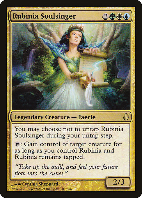 Rubinia Soulsinger (Commander 2013 #207)