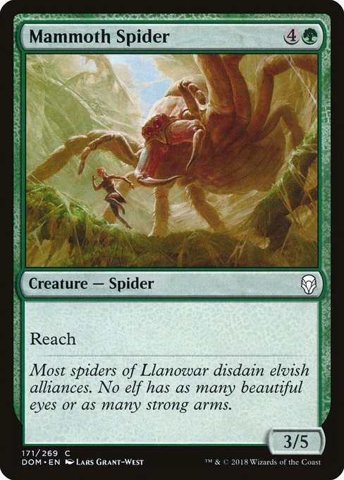 Mammoth Spider card image