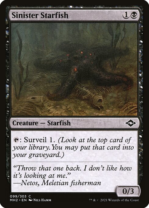 Sinister Starfish card image