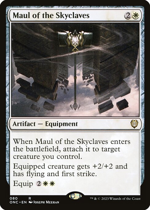 Maul of the Skyclaves (Phyrexia: All Will Be One Commander #80)