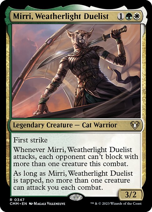 Mirri, Weatherlight Duelist (Commander Masters #347)