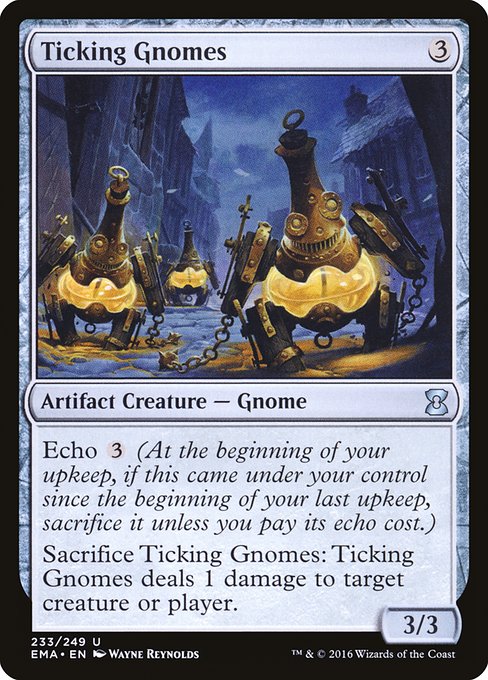 Gnomes tic-tac|Ticking Gnomes