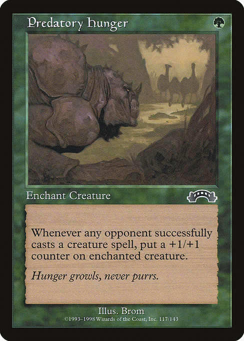 Predatory Hunger card image