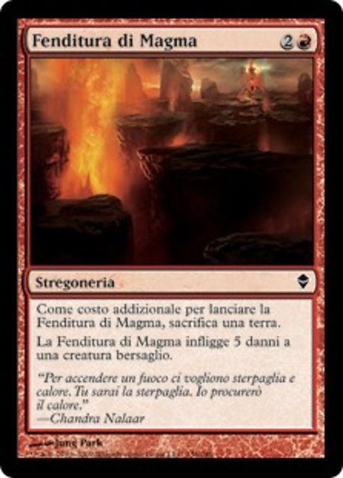 Magma Rift (Zendikar #136)