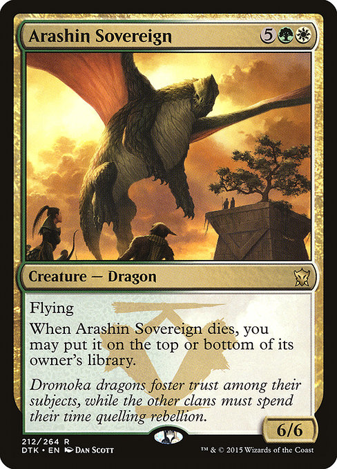 Arashin Sovereign (Dragons of Tarkir #212)