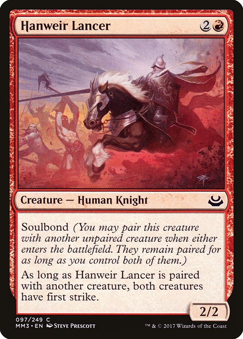 Hanweir Lancer (Modern Masters 2017 #97)