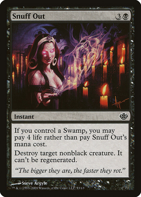 Snuff Out (Duel Decks: Garruk vs. Liliana #53)