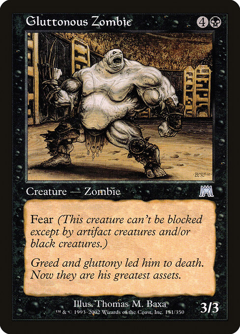Zombie glouton|Gluttonous Zombie