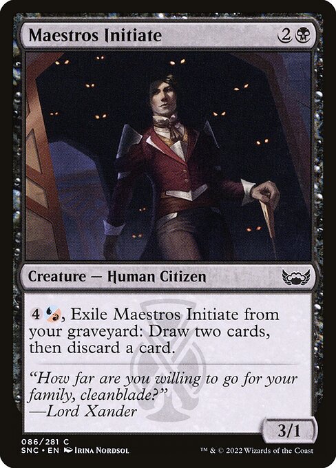Maestros Initiate card image