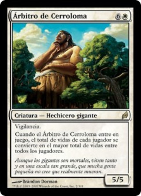 Árbitro de Cerroloma