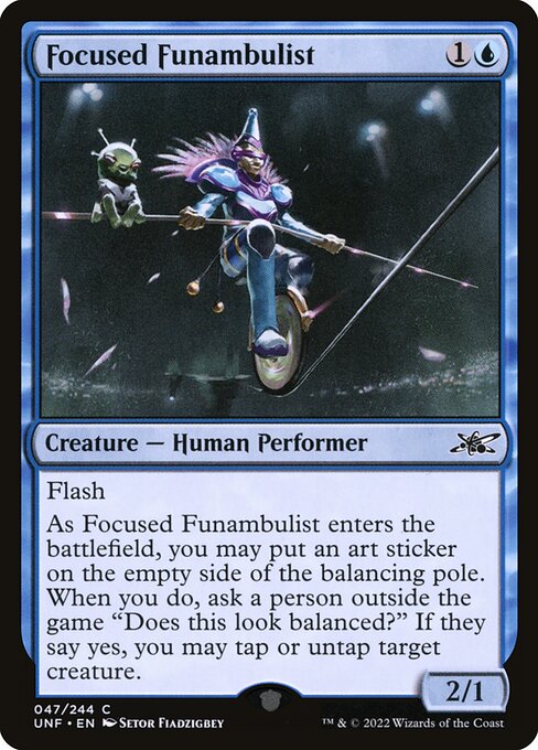 Focused Funambulist card image