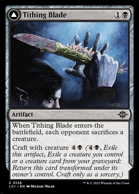 Tithing Blade // Consuming Sepulcher (The Lost Caverns of Ixalan #128)