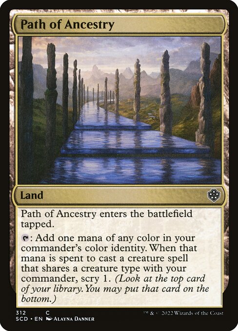 Path of Ancestry (Starter Commander Decks #312)