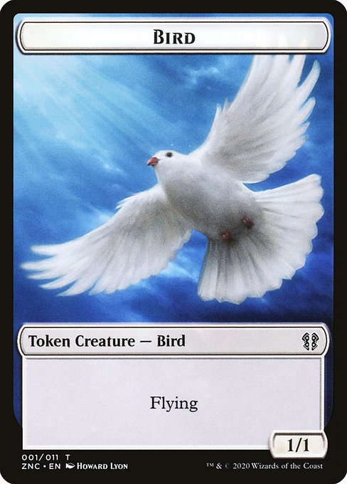 Bird (Zendikar Rising Commander Tokens #1)