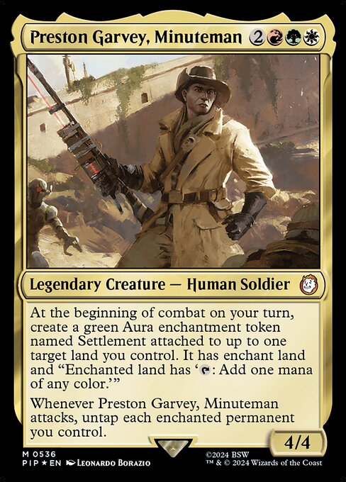 Preston Garvey, Minuteman (pip) 536