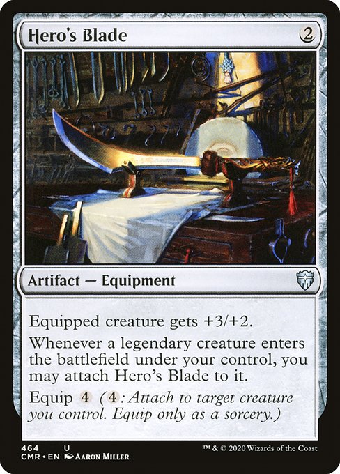 Hero's Blade (Commander Legends #464)
