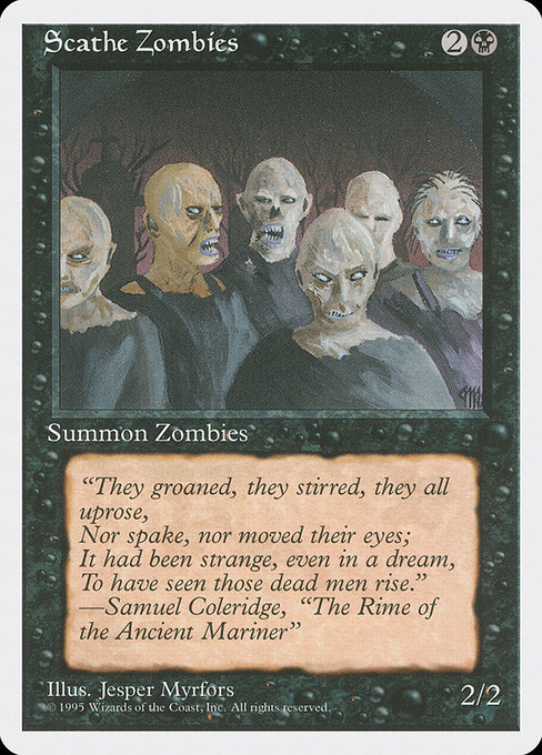 Scathe Zombies (Fourth Edition #158)
