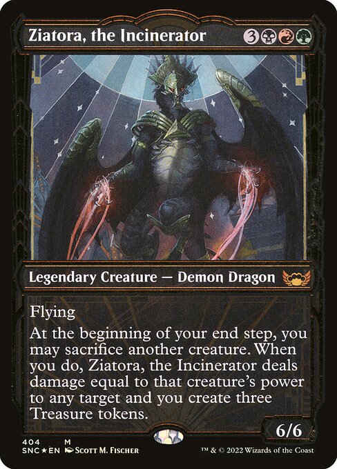Ziatora, the Incinerator card image