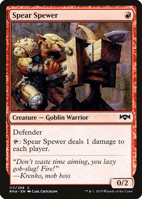 Spear Spewer (rna) 117