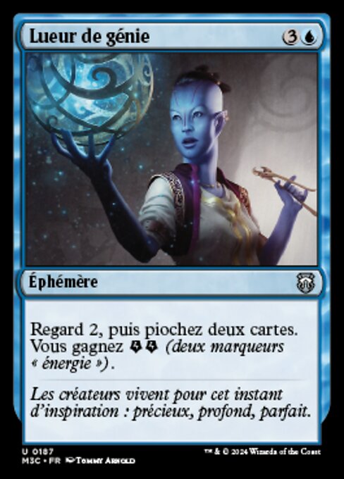 Glimmer of Genius (Modern Horizons 3 Commander #187)