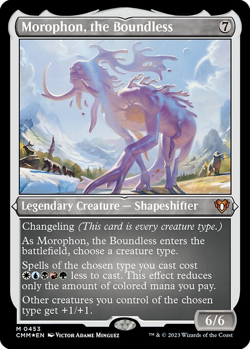 Morophon, the Boundless (Commander Masters #453)