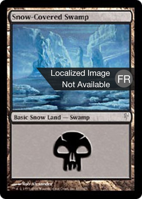 Snow-Covered Swamp (Coldsnap #153)