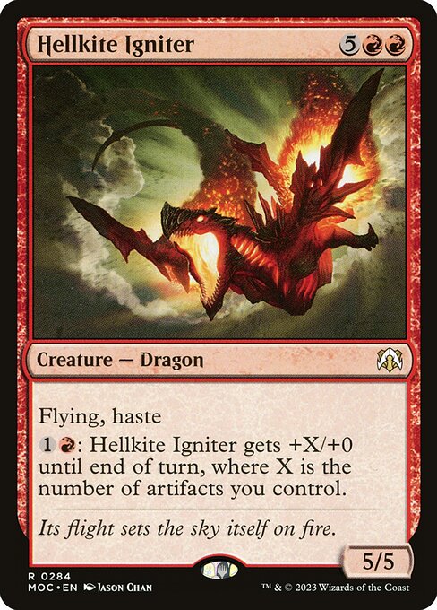 Hellkite Igniter (March of the Machine Commander #284)