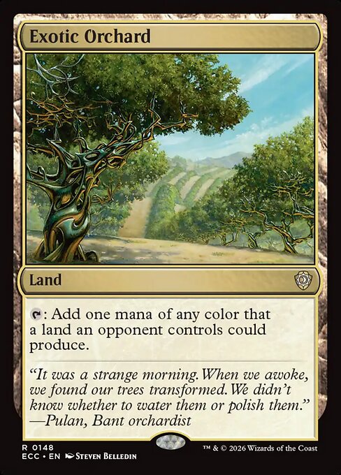 Exotic Orchard magic the gathering card art