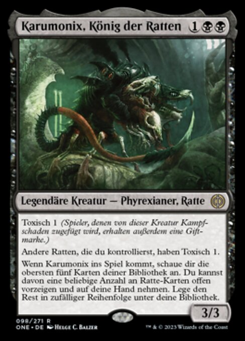 Karumonix, the Rat King (Phyrexia: All Will Be One #98)