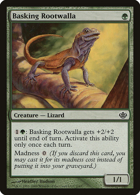 Basking Rootwalla (Duel Decks: Garruk vs. Liliana #2)