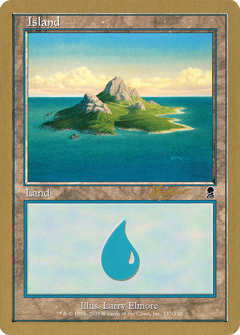 Island (World Championship Decks 2002 #shh337)