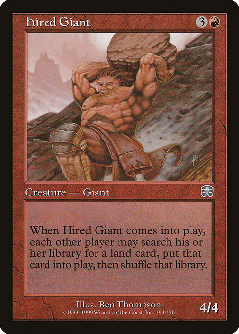 Géant au rabais|Hired Giant