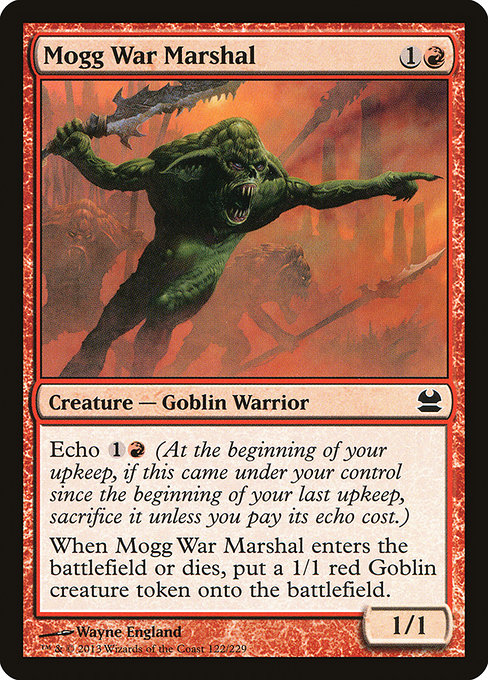 Mogg War Marshal (Modern Masters #122)