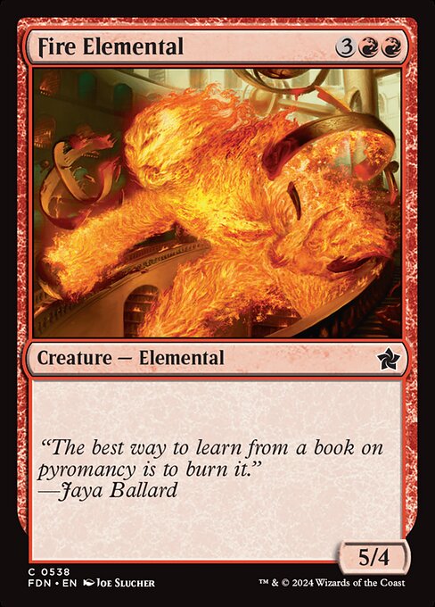 Fire Elemental (Foundations)