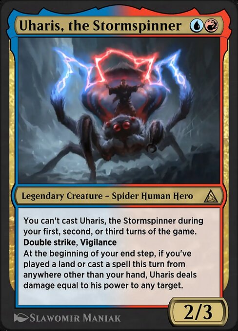 Spider-Man 2099 magic the gathering card art
