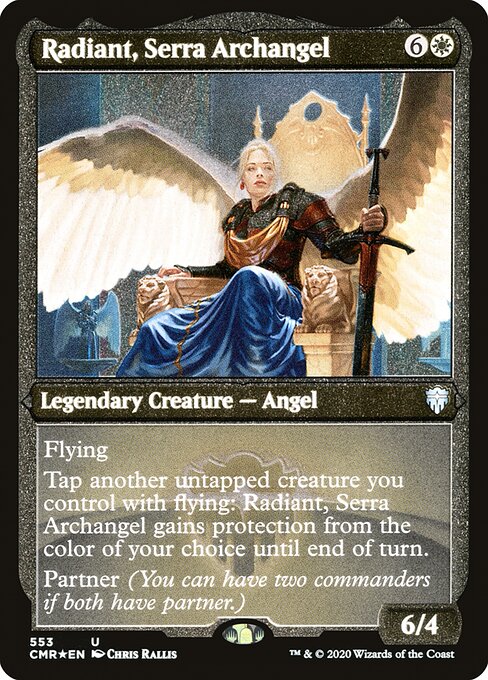 Radiant, Serra Archangel card image
