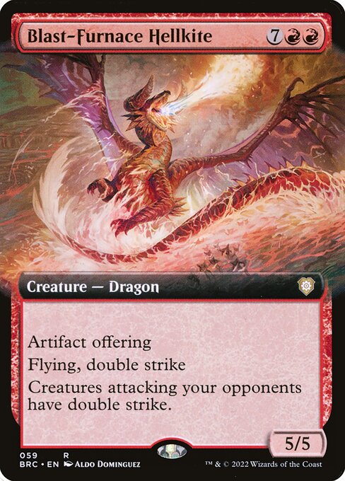 Blast-Furnace Hellkite (Extended Art)