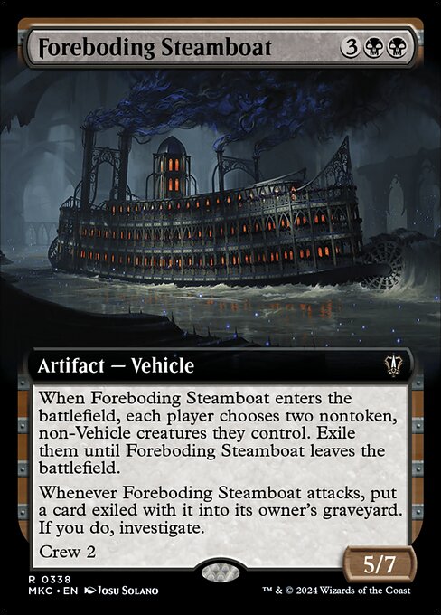 Foreboding Steamboat card image