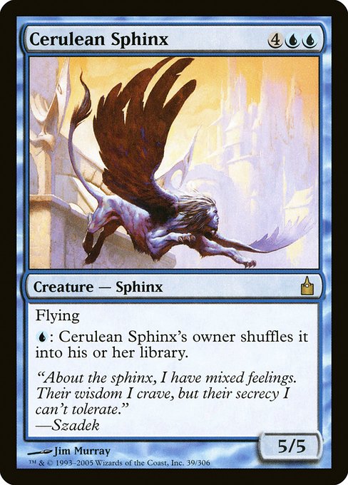 Cerulean Sphinx (RAV)
