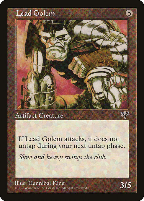 Lead Golem card image