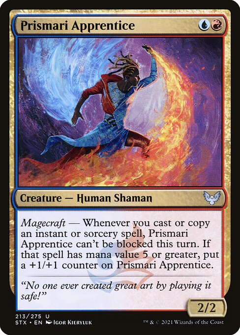 Prismari Apprentice (Strixhaven: School of Mages #213)