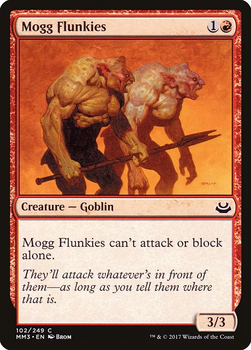 Mogg Flunkies (Modern Masters 2017 #102)