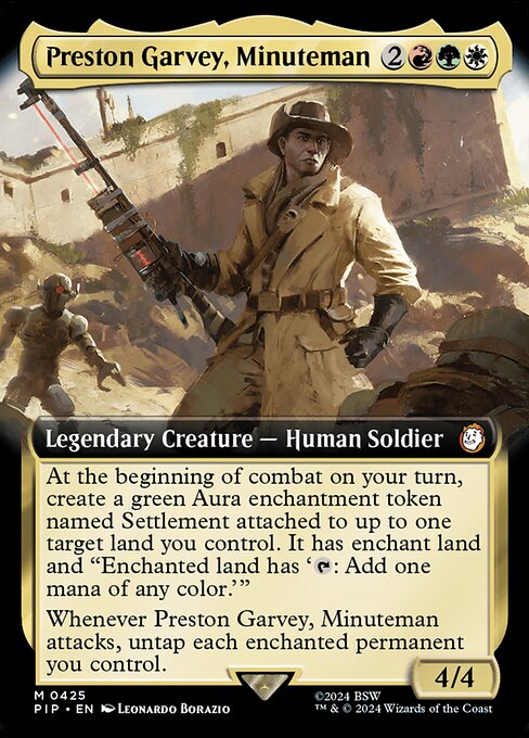 Preston Garvey, Minuteman card image